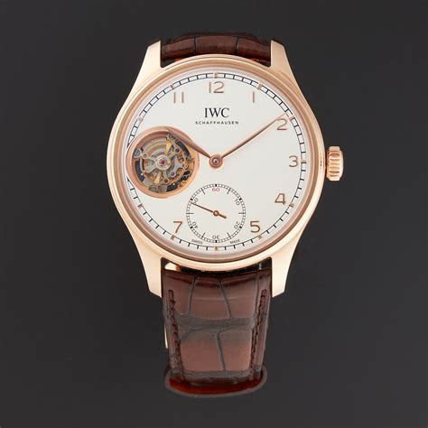 iwc portoghese tourbillon|orologio iwc portoghese.